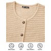 PRETTYGARDEN Open Front Cardigan Sweaters for Women Button Down Long