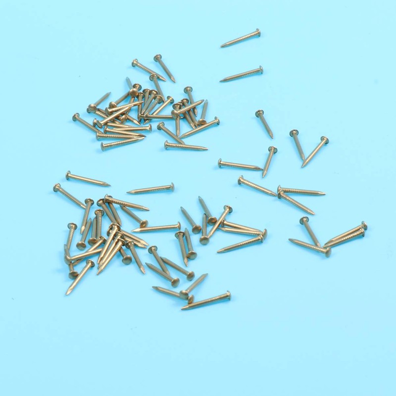 HEALLILY 100 pieces copper nails for killing trees, removing stumps,