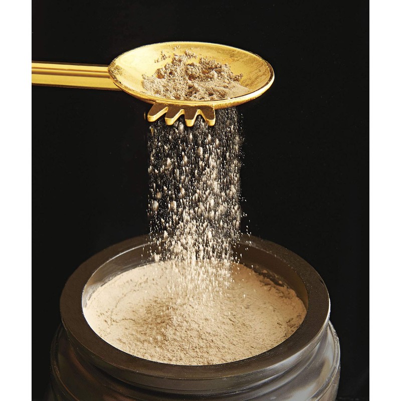 Cogit Incense Burner Ash Candelabra Cleaning Stick, Gold, Total Length