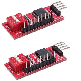 DollaTek 2pcs PCF8574 PCF8574T I/O for I2C Support IIC Port Interface Cascading Expansion Card for Extended Module High Low Level