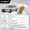 SecosAutoparts Front Left & Right Side Fender Liners Compatible with