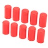 10 Pcs 10mm Automotive Vacuum Hose Cap Silicone Waterproof Ozone