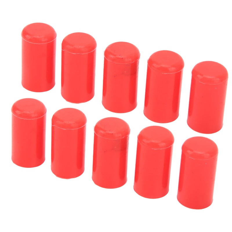 10 Pcs 10mm Automotive Vacuum Hose Cap Silicone Waterproof Ozone