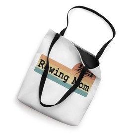 Rowing Mom Coxswain Funny Rowing Crew Quote Women Vintage Tote Bag