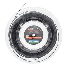 YONEX Unisex - Adult Poly Tour Tough String Reel 200m Black Tennis String Black