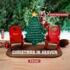 St. Nicholas Square Parent Memorial Candleholder Christmas in Heaven Chairs