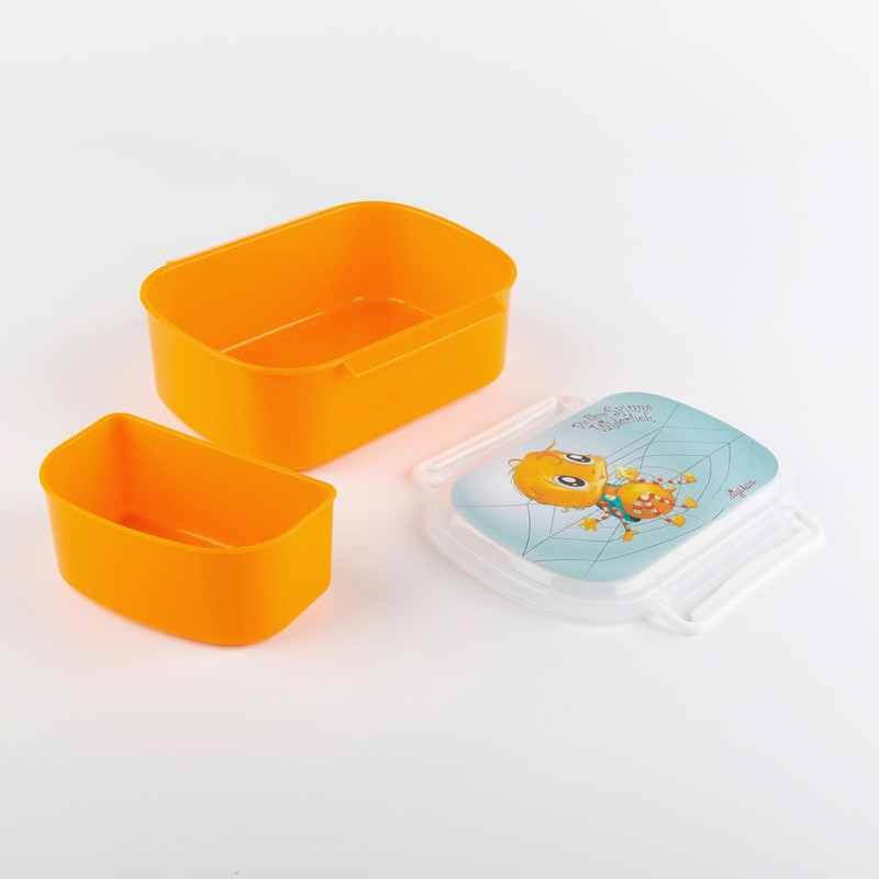 Sigikid Lunch Box with Clip Fastener The Little Spider