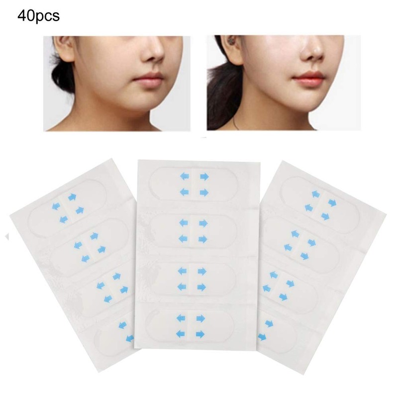 Invisible V-shaped lift stickers, V-line chin lifting pads, face lift