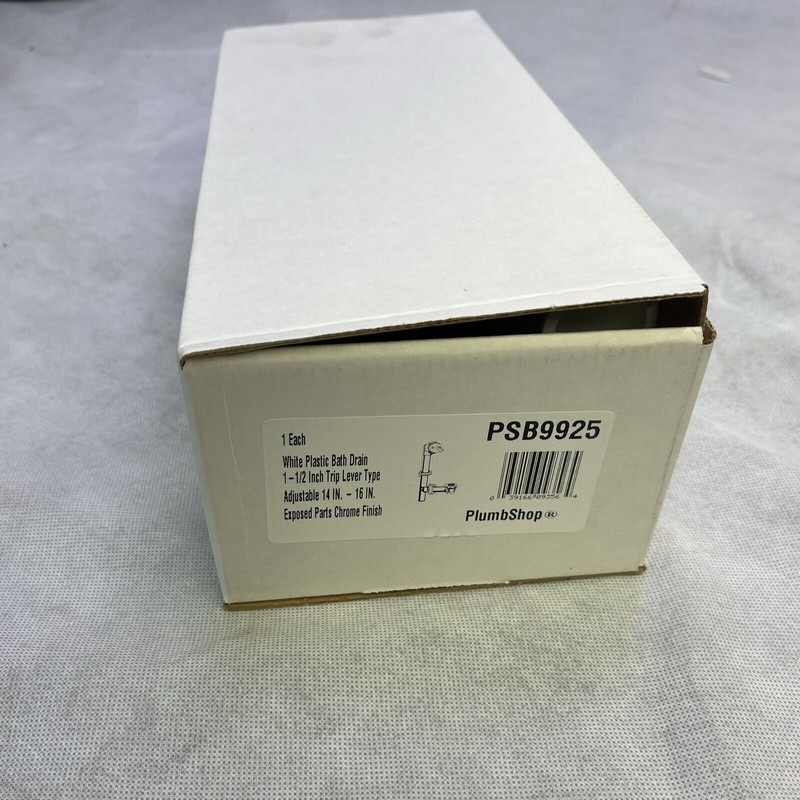 Plumb Pak 64W Polished Chrome Bath Drain Trip Lever Assembly