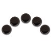 5pcs Watch Crown Steel Watch Head Repairing Parts Replacement Accessories