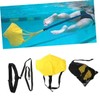 BIUDECO 1set Swim Trainer Lap Straps for Pool Mesh Pouch