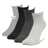 IMPACT LOCK AMCB-149 W Deodorizing Socks, 5 Toes, Ankle, 4P