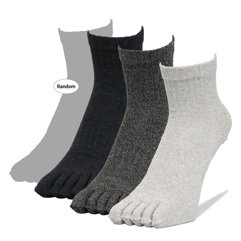 IMPACT LOCK AMCB-149 W Deodorizing Socks, 5 Toes, Ankle, 4P