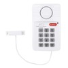 Door Alarm System, Home Security Keypad with Panic Button Door
