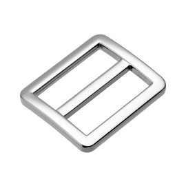 DEVPSISR 1 Inch Metal Buckles Adjustable Slide for Purse Bag Hardware Making Supplies Backpack replacement Belt Bulk Bags DIY Accessories Hardware,1" Silver 8pack