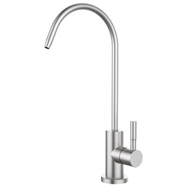DJS Drinking Water Faucet for Kitchen,Reverse Osmosis Faucets,Stainless Steel Kitchen Filtered Water Faucets (Brush Nickel)