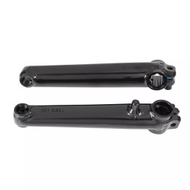 PRO+ BMX/FREESTYLE Bicycle 170mm Chromoly 8T Crank Arm Set BLACK