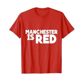 Manchester Is Red T Shirt, United Supporter Essentials Tee