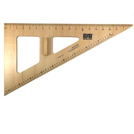 EAI Education Wooden Chalkboard Accessories: 30®/60®/90® Triangle