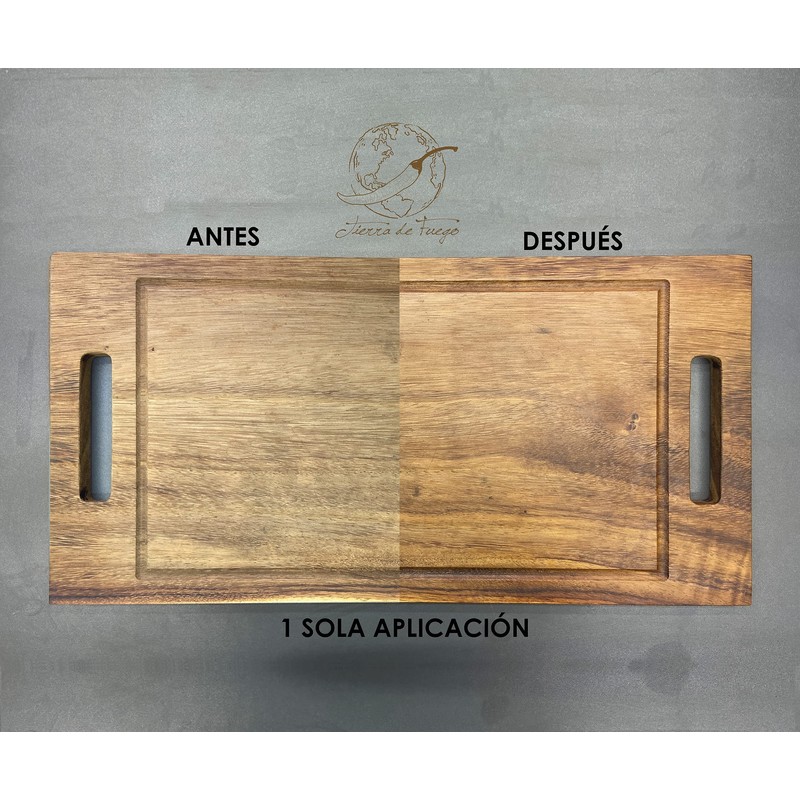 Cera Grado Alimenticio Tierra de Fuego para Madera, Tablas para