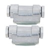 waltyotur 2PCS 1 Inch Digital Fuel Flow Meter, 2.6-26 GPM
