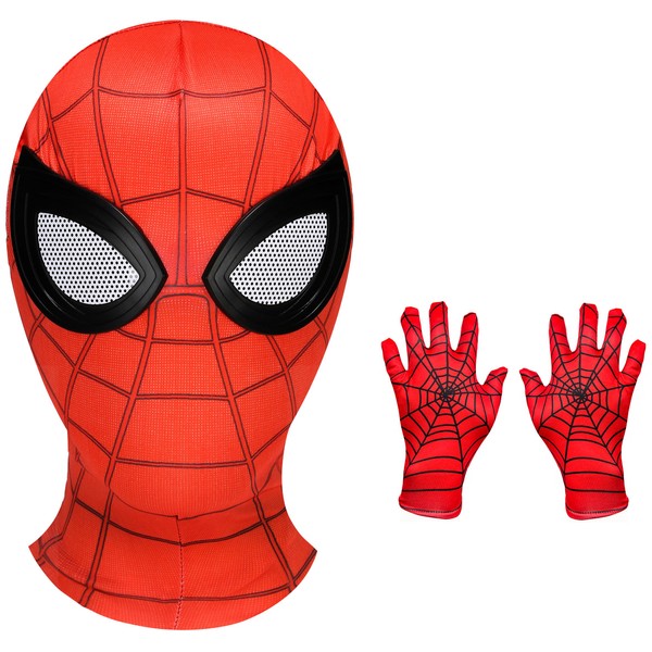 LUOHAS Halloween Mask with Gloves Role Play Costumes Mask for