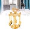 Swan Coffee Spoons Set Mirror Polished Strong Construction Swan Base