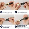 kwmobile Car Key Case Compatible with VW Golf 7 MK7