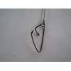 Unbranded 15 PCS. SOLID STAINLESS STEEL WIRE LEADER 10"/150 LBS