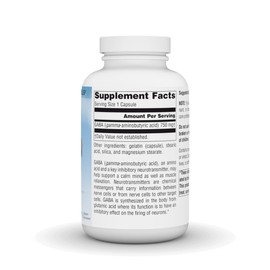 Source Naturals Serene Science GABA, for a Calm Mind, 750mg - 180 Capsules