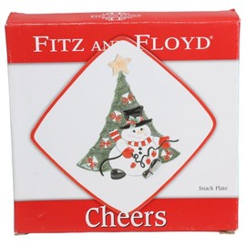 Fitz and Floyd Cheers Snack Plate