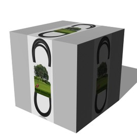 JoJoiasTop 119-8820 1198820 Lawn Mower Drive Belt 120-3892 Fits for Toro 114-0453 John D-eere GX21833 GX20571 07217400 Cub Cadet 754-05008 954-05008 (1/2" x 141.5"