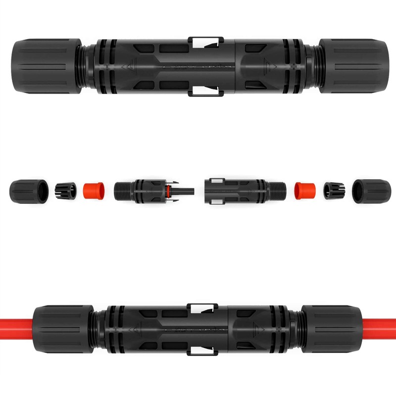 HB-DIGITAL Solar crimp set: 2x solar plugs for solar modules