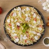 GEEZY Non-Stick Pizza Baking Tray, Large 32 cm, Carbon Steel,