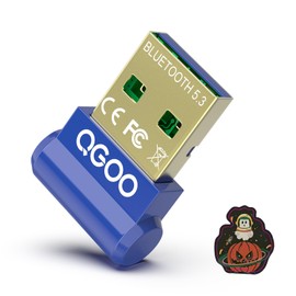 Bluetooth Adapter 4.2 for Computer V3.0 EDR Support Windows 7(Peacock Blue)