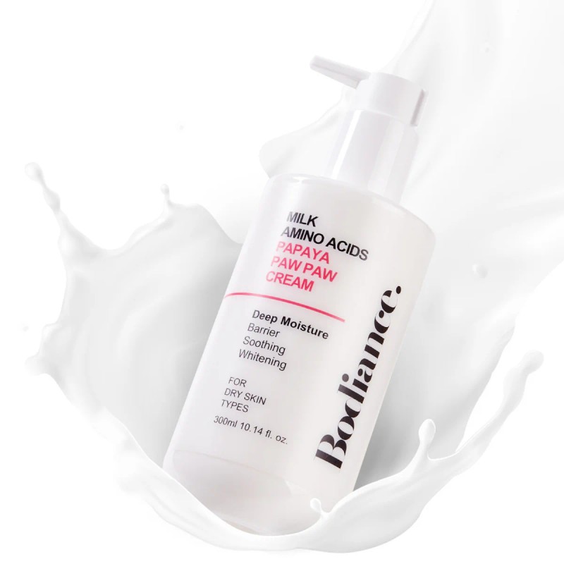 Bodiance. [Bodiance.]Milk Amino Acid Papaya Paw Paw Cream 300ml