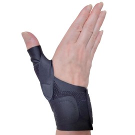 MARUMART 大須賀式 手首 サポーター 親指 サポーター 親指付け根 母指cm関節 サポーター【柔道整復師専門家が設計監修】S/Mサイズ 左右別 (右用, M)