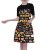 ENSIANTH Pizza Apron with Pockets Pizza Maker Apron Pizza Making