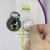 Blooming Daisies Crafts Magnetic Needle Minder Cross Stitch Mickey on