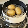 304 stainless steel adjustable steamer rack, foldable and expandable steam