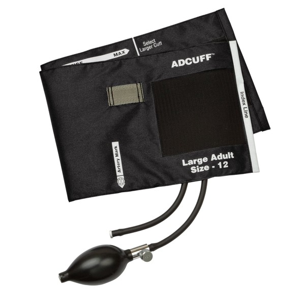 American Diagnostic Corporation Adcuff Inflation System Large Black