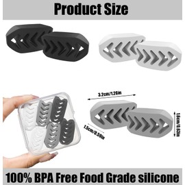 Jawline Exerciser for Men & Women,Silicone Jawline Exerciser Tablets, Jaw Trainer Strengthener for Face Toning, Powerful Jaw Trainer for Beginner, Intermediate & Advanced Users