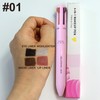 4 In 1 Waterproof Drawing Eye Makeup Long-Wear Eyeliner Highlighter
