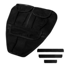 KAMIYONG 1 Piece Front Trunk Side Wall Tool Organizer with Mesh Pocket Bag Fit for Can Am Spyder F3 / F3-S 2015-2025 F3-L / F3-T 2016-2025 Accessories(Black Style)