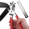 Belt Hole Puncher for Leather, Leather Hole Punch Tool with