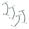 5 Star Treasury Tags Metal-ended 152mm Green [Pack of 100]