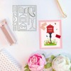 BENECREAT Mailbox Cutting Dies, Envelope Mailbox Bucket Decorative Embossing Template