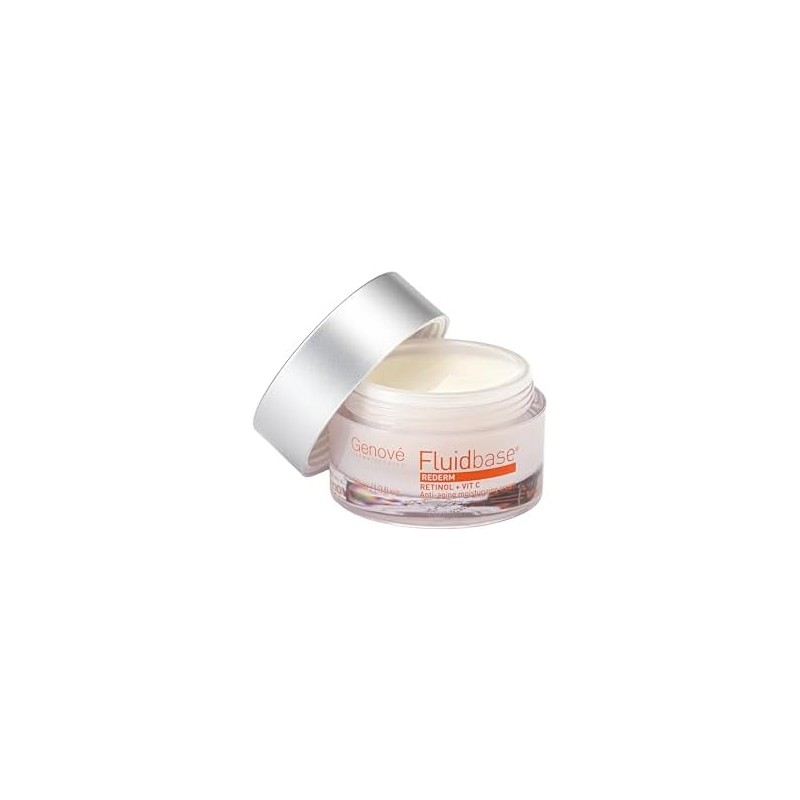 Genové Fluidbase Rederm Crema con Retinol y Vitamina C, envase