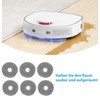 Figarge Wipes for Ecovacs Deebot t20 Omni Accessories Original Interchangeable