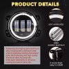 Unbranded 2007-2017 Combo for Jeep Wrangler JK 7" LED Headlights